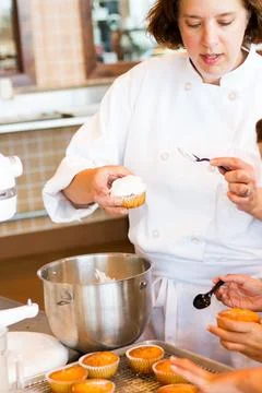 Cooking school Stock Photos