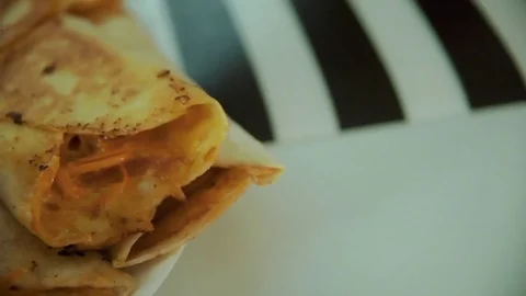 Cooking Shawarma, Arab cuisine Stock Footage 72339855