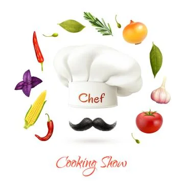 Cooking Show Concept Stock Illustration
