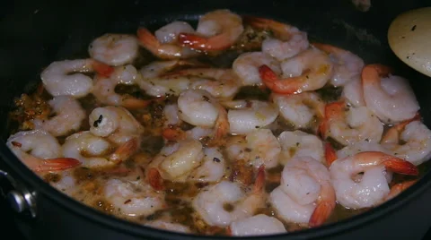 Cooking Shrimps 動画素材 50760005