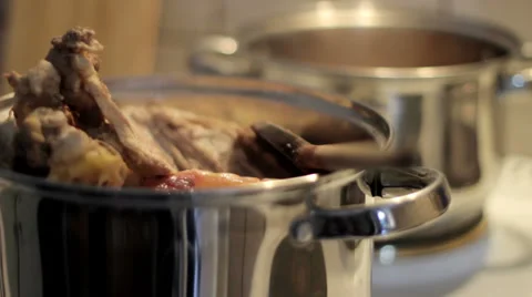 Cooking soup Video stock 33067847