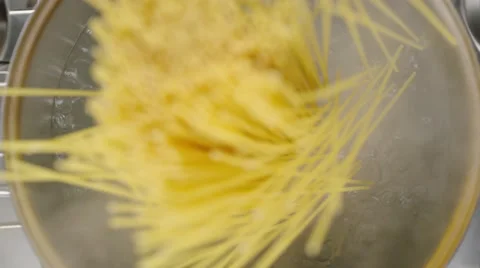 Cooking Spaghetti Stock Footage 61797556