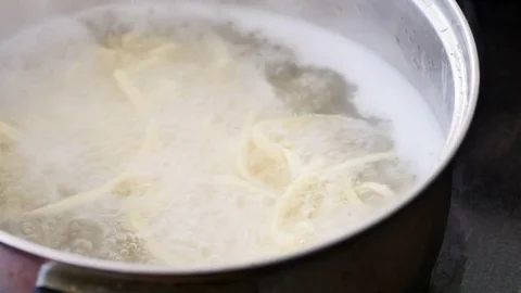 Cooking Spätzle Stock Footage 70158707