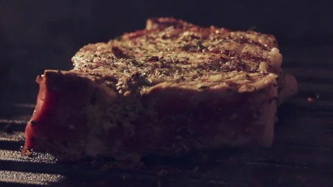 Cooking Steak Stock Footage 79507672