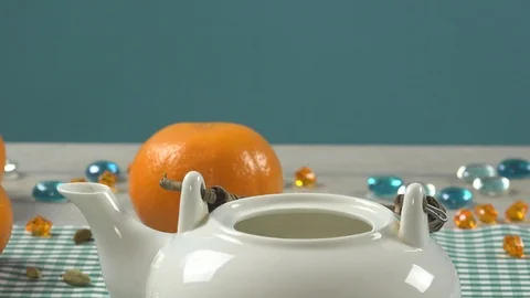 Cooking Tea Stock Footage 98541629