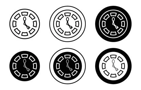 Cooking time icon Stock Illustration