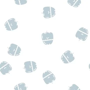 Cooking time timer glyph vector seamless pattern 스톡 일러스트