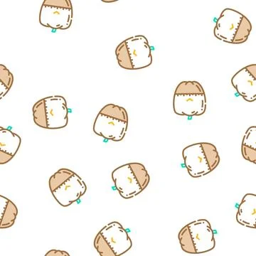 Cooking time timer vector seamless pattern Stock Illustration