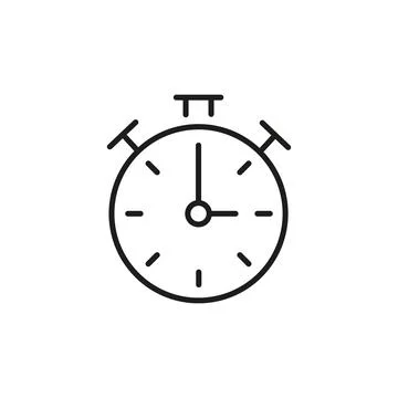 Cooking Timer Icon 스톡 일러스트