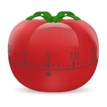 Cooking timer mockup, realistic style Stock Illustration