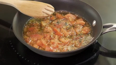Cooking Tomatoes Stock Footage 99409575