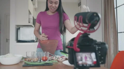 Cooking Tutorial: Preparing Delicious Dishes at Home Stock Footage 314510874