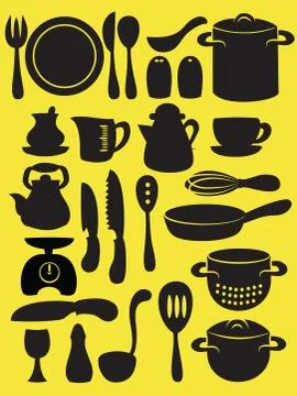 Cooking utensil 스톡 일러스트