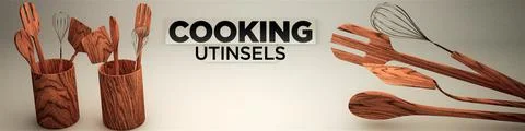 Cooking Utensils 3D Model