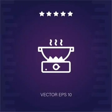 Cooking vector icon Stock Illustration