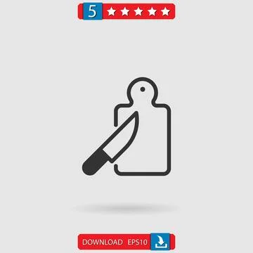 Cooking vector icon Illustrazione stock