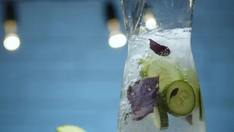 Cooking vegetable drink Stock Footage 143093792