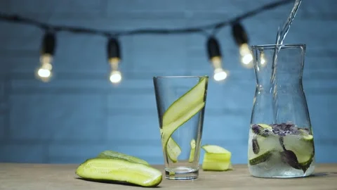 Cooking vegetable drink Stock Footage 143097831