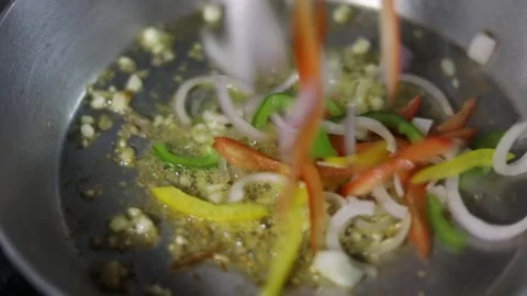 Cooking Vegetables Stock Footage 133102104