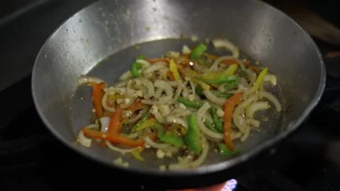 Cooking Vegetables Stock Footage 133102112