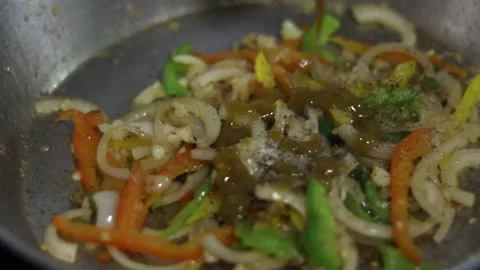 Cooking Vegetables Stock Footage 133102115