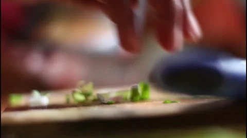 Cooking vegetables in the kitchen Stock-Footage 243109276