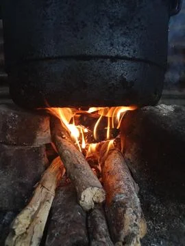 Cooking water Stock Photos