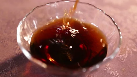 Cooking wine, soy sauce, raw extract juice (1) Stock Footage 202260915
