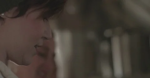 Cooks talking in kitchen during meal preparation Stock Footage 76413262