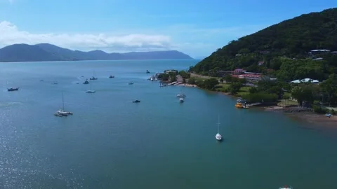 Cooktown Aerial Stock Footage 155039737
