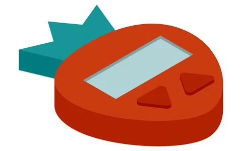 Cookware: kitchen timer, isometric illustration Stock Illustration