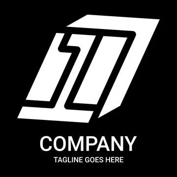 Cool abstract logo number ONE. Sport style. 스톡 일러스트