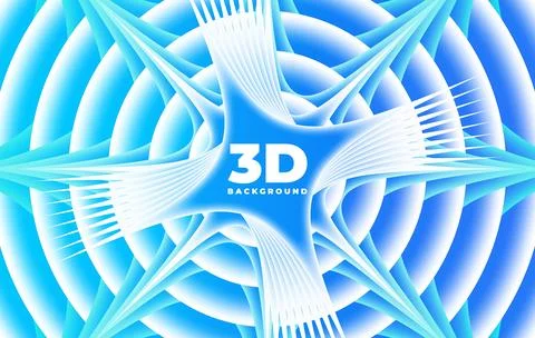 Cool abstract style gradient blue color background design vector template Illustrazione stock