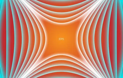 Cool abstract style gradient yellow color background design vector template 库存插图