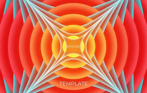 Cool abstract style gradient yellow color background design vector template 스톡 일러스트