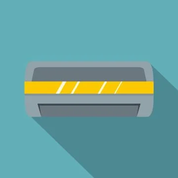 Cool and cold climate control system icon Stock Illustration