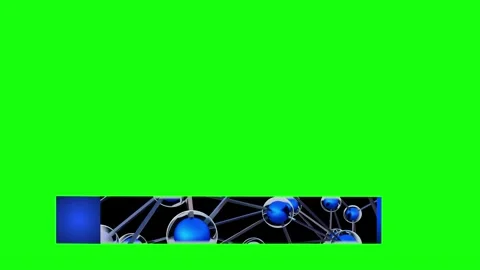 Cool and contemporary lower third with 3d animated plexus particle style  Video stock 233954326