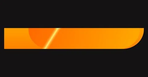 Cool and modern designed lower third illustration. Colored lower third for .. Stock Illustration