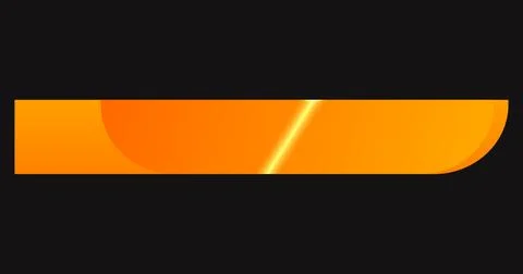 Cool and modern designed lower third illustration. Colored lower third for .. Stock Illustration