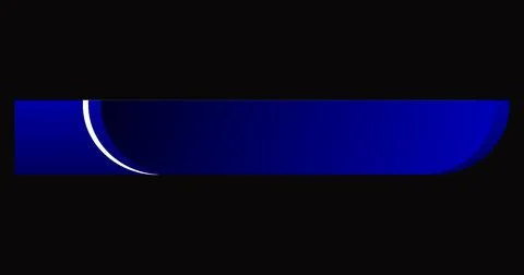 Cool and modern designed lower third in high-resolution. Blue colored lower.. Stock Illustration