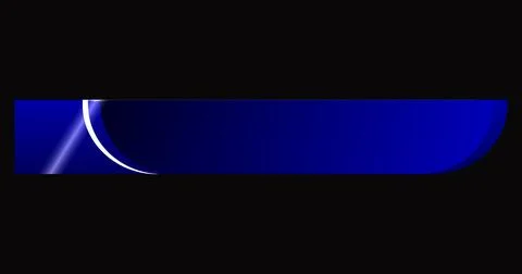 Cool and modern designed lower third in high-resolution. Blue colored lower.. Stock Illustration