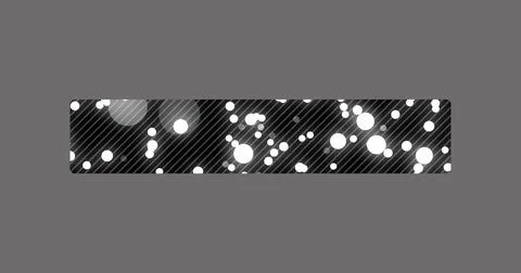 Cool animated particle lower third illustration. Gray color and white color.. Stock Illustration