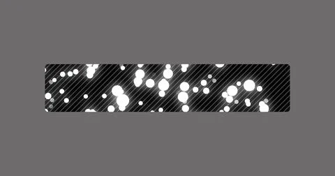 Cool animated particle lower third illustration. Gray color and white color.. Stock Illustration