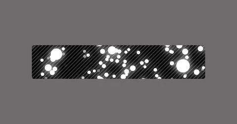 Cool animated particle lower third illustration. Gray color and white color.. Stock Illustration