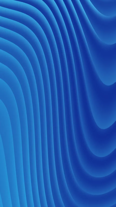 Cool animated wallpapers featuring a blue abstract background with curved lines. Video stock 304821687
