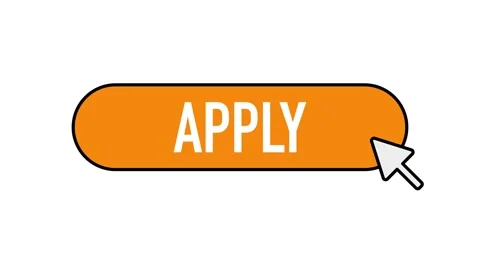 Cool 'Apply' button with cursor in flat design. Motion graphics. Stock Footage 153489282