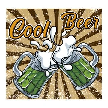 Cool bear Stock Illustration