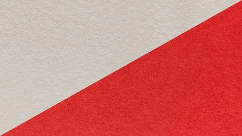 Cool beige paper texture two color background with red diagonal split and cop 스톡 일러스트