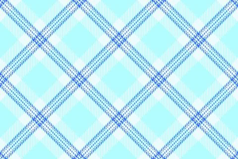 Cool blue and white diagonal plaid pattern.  Perfect for textile design, webs Stock Illustration