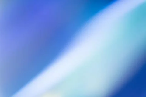 Cool Blue Aqua Gradient Noise Blur Background: Ethereal Soft Focus Abstract.. Foto stock